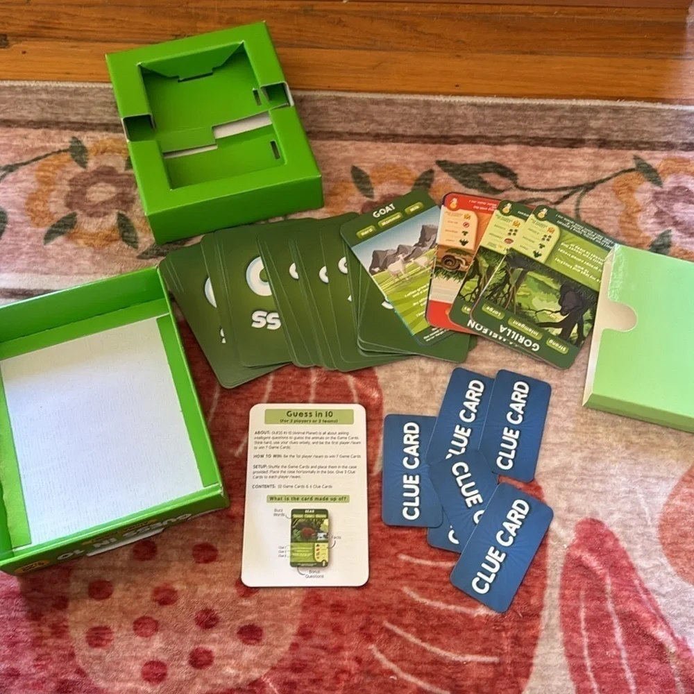 Skillmatics Guess in 10 Animal Planet Family 6-99 Years Old
